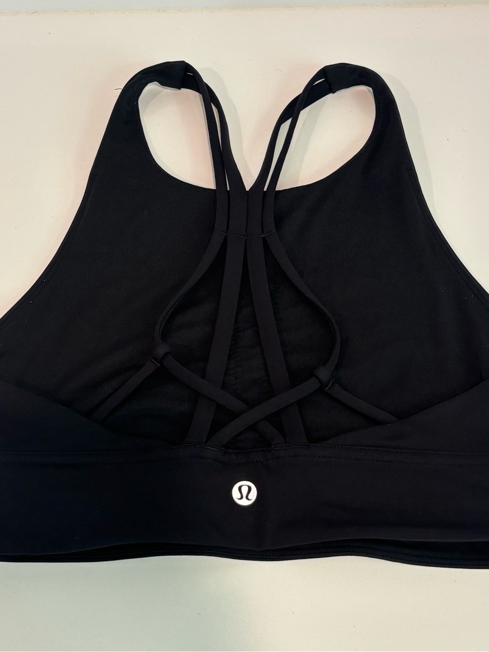lululemon athletica Strappy Back Sports Bra in Black
